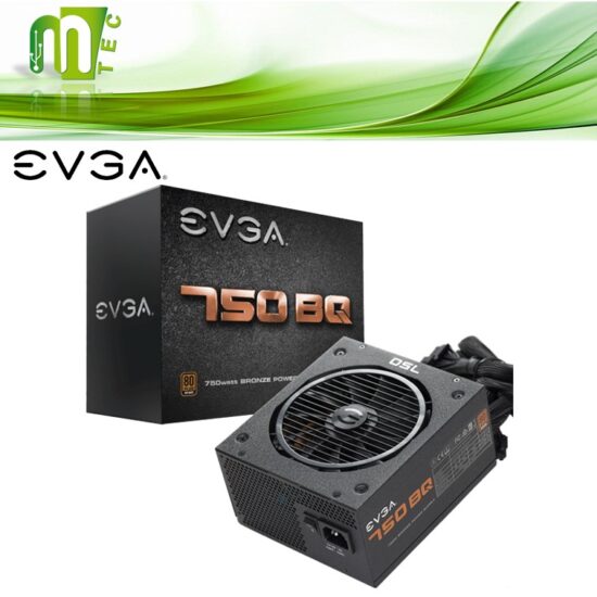 EVGA 750 BQ FUENTE PODER 80 PLUS BRONZE