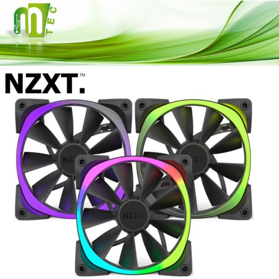 NZXT AER RGB120 KIT 3 VENTILADORES PARA HUE+