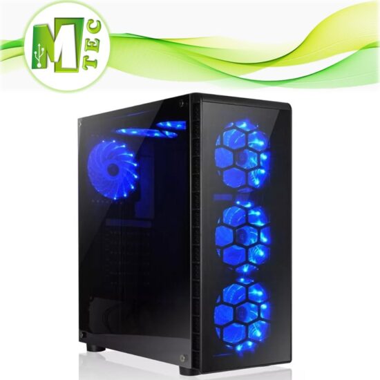 SPEEDMIND CASE GAMER VIDRIO TEMPLADO 6 VENT.