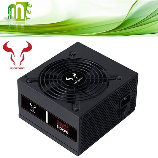 RIOTORO PSU 500W BUILDER EDITION 80+ WHITE