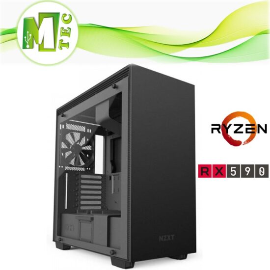 PC ASROCK BRONZE RYZEN 2700X 16GB 2TB 512GB NVME RX590