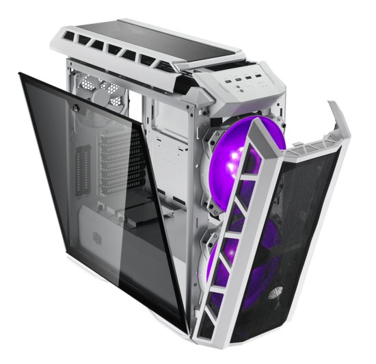 COOLER MASTER MASTERCASE H500P MESH WHITE - Image 7