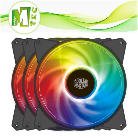 COOLER MASTER MASTERFAN MF120R A-RGB KIT 3 IN 1
