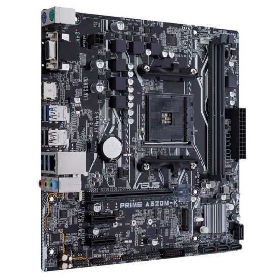 Asus Prime A320M-K Mainboard Am4 Ryzen - Image 3