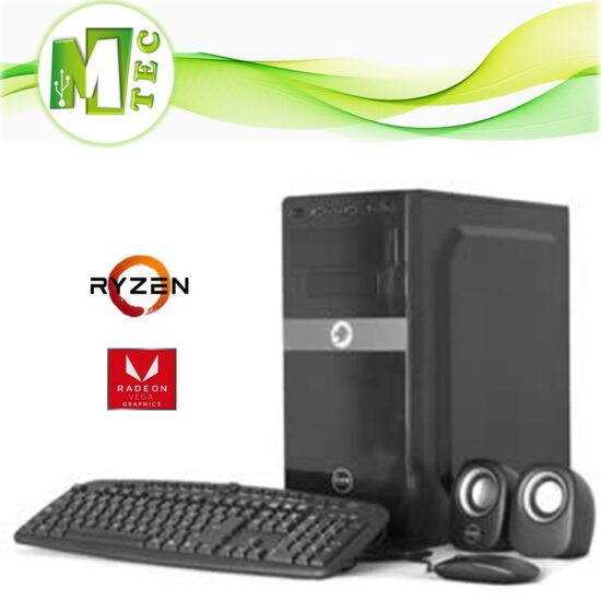 PC HOGAR U OFICINA RYZEN 2400G/8GB RAM/500GB SSD/TEC/MOU/PARL