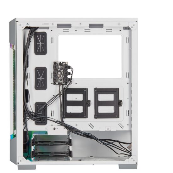 CORSAIR iCUE 220T RGB VIDRIO WHITE - Imagen 9
