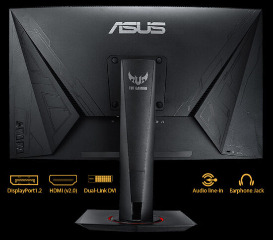 Asus Tuf Vg27vq 27 Pulg Curvo Full Hd 165hz - Image 6