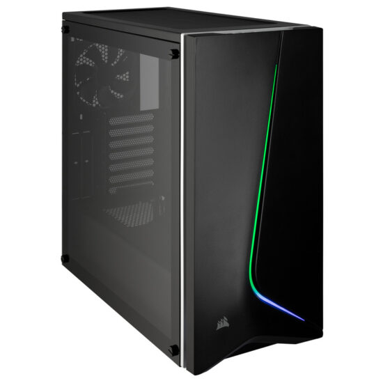 CORSAIR CARBIDE SPEC-06 RGB BLACK VIDRIO - Image 7