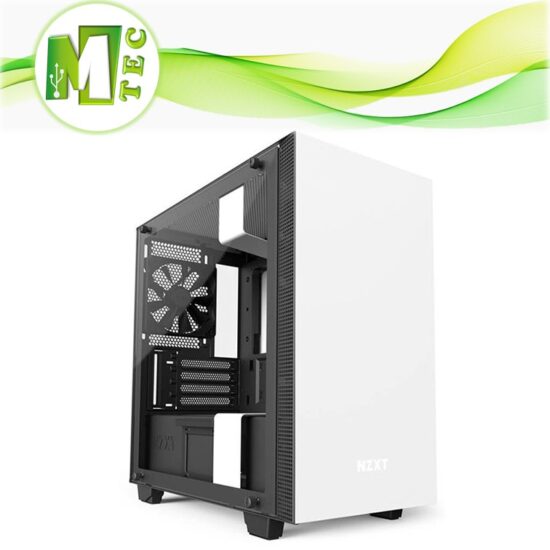 NZXT H400I VIDRIO TEMPLADO M-ATX/ITX WHITE