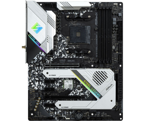 ASROCK STEEL LEGEND X570 WIFI AX AMD AM4 - Image 3