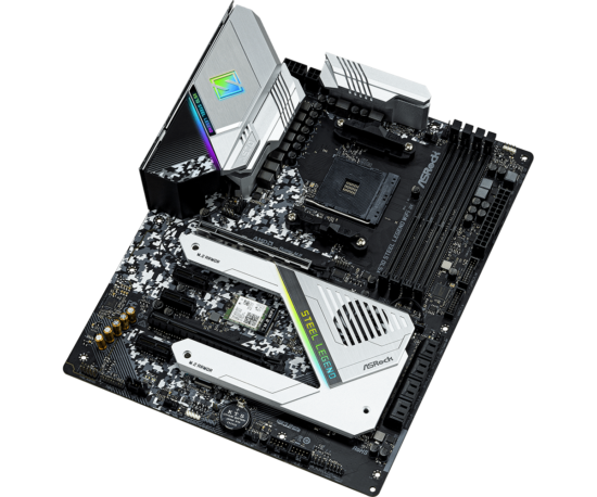 ASROCK STEEL LEGEND X570 WIFI AX AMD AM4 - Image 4