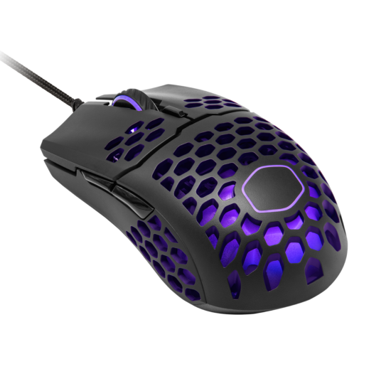 COOLER MASTER MM711 RGB MOUSE MATTE BLACK - Imagen 3