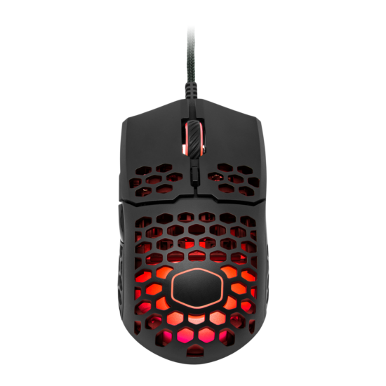 COOLER MASTER MM711 RGB MOUSE MATTE BLACK - Imagen 4