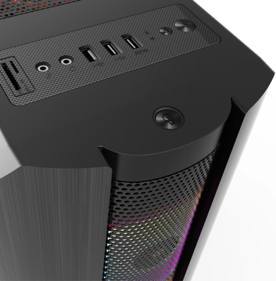 XFIRE CASE GAMER F785 4 FANS RGB CONTROL TPG - Image 3