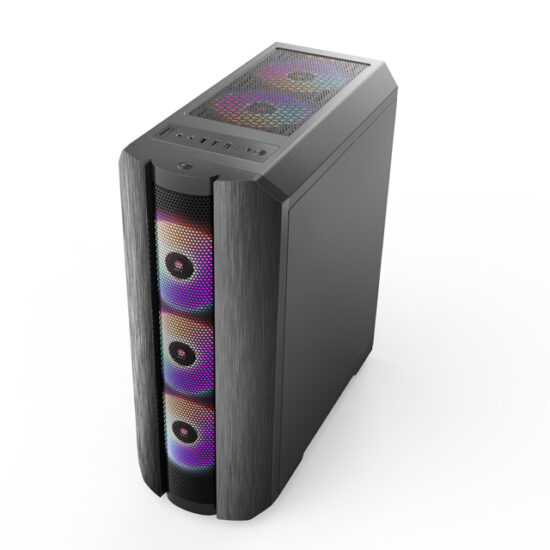 XFIRE CASE GAMER F785 4 FANS RGB CONTROL TPG - Image 5