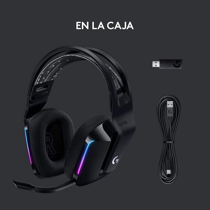 HEADSET LOGITECH GAMING G733 KDA WIRELESS LIGHTSPEED RGB – Orbitec Ecuador