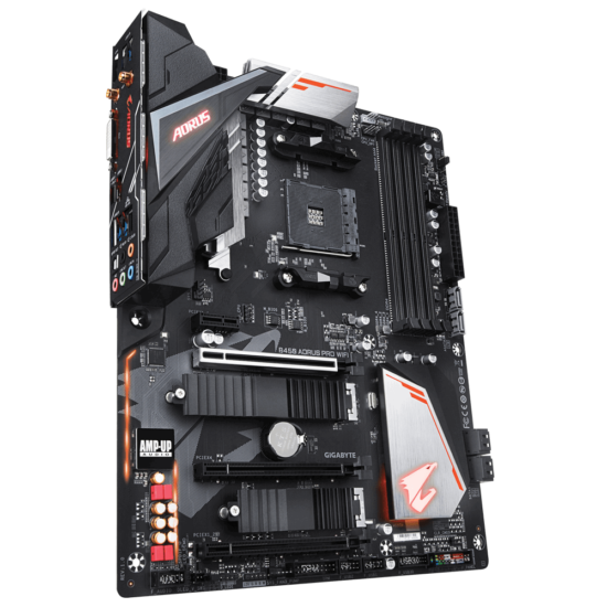 GIGABYTE B450 AORUS PRO WIFI AM4 AMD - Image 3