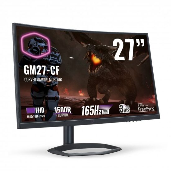 COOLER MASTER GM27-CF 27" FHD 165HZ CURVO 1800R - Imagen 4