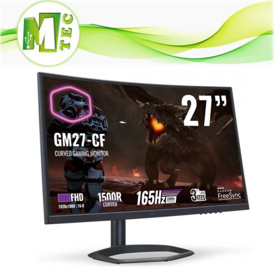 COOLER MASTER GM27-CF 27" FHD 165HZ CURVO 1800R