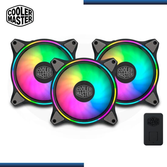 COOLER MASTER MASTERFAN MF120 HALO ARGB KIT 3EN1 - Image 2