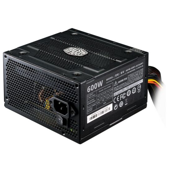 COOLER MASTER ELITE V3 600W PFC ACTIVO FUENTE PODER - Imagen 2