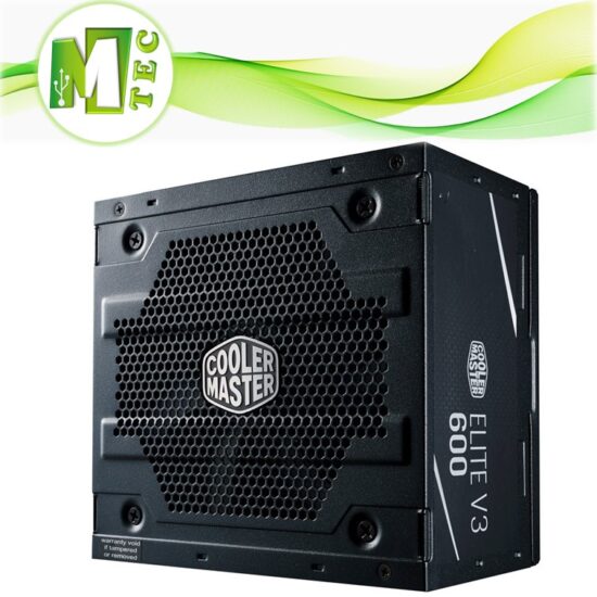 COOLER MASTER ELITE V3 600W PFC ACTIVO FUENTE PODER