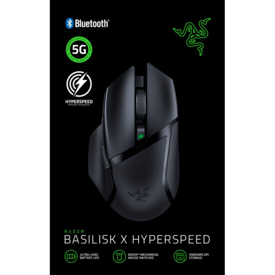 RAZER BASILISK X HYPERSPEED MOUSE GAMING 16000DPI - Image 7