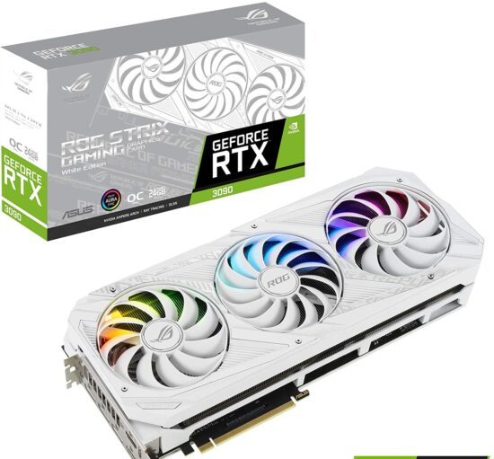 ASUS ROG STRIX RTX3090 24GB OC WHITE EDITION - Image 5
