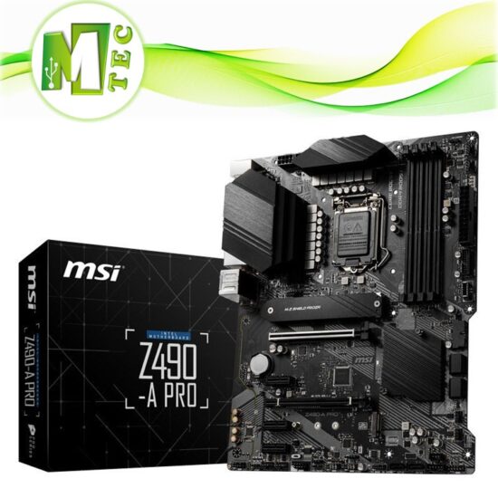 MSI Z490-A PRO INTEL LGA1200 10MA GEN