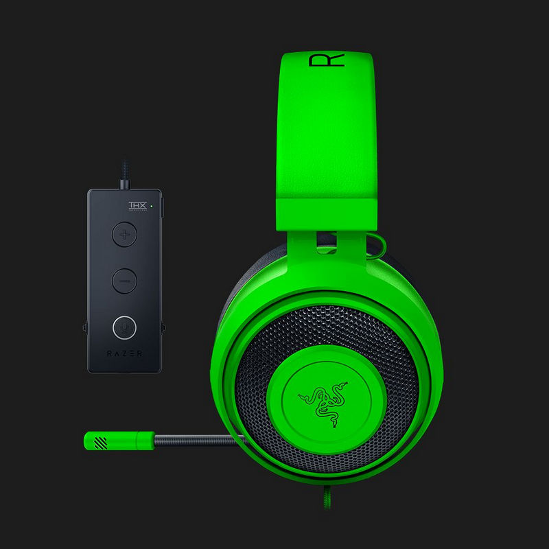 AUDÍFONOS RAZER KRAKEN MULTIPLATAFORMA SONIDO 7.1 VERDE