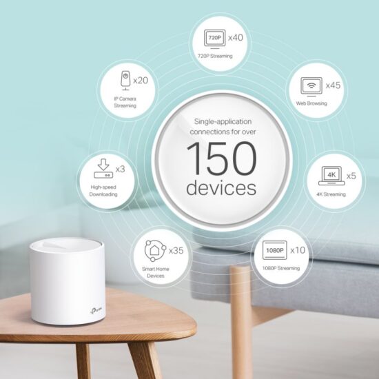 Tp-Link Deco X60 Sistema Wifi 6 Mesh Ax3000 Pack 2 - Image 2