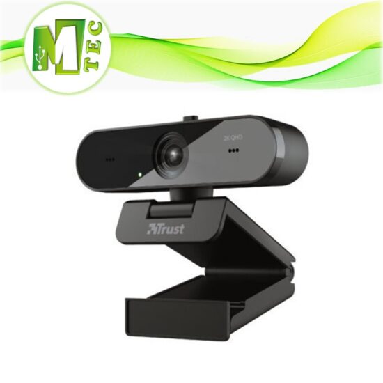 Trust Taxon  camara web 2K QHD Microfono Dual