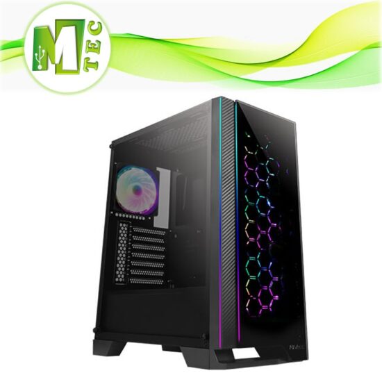Antec Nx600 Argb Vidirio Templado 4 Fans
