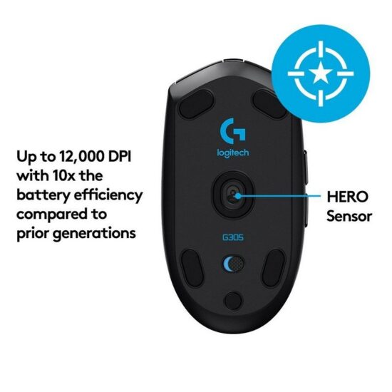 Logitech G305 Lightspeed Mouse Wireless 12000dpi - Image 2