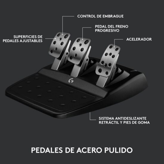 Logitech G923 Volante + Pedales Ps4 Ps5 Pc - Image 10