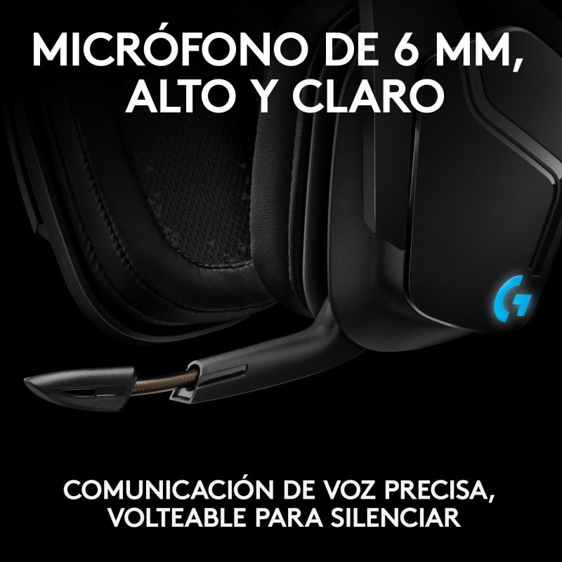 Logitech G935 LightSync 7.1- Auriculares Inalámbricos