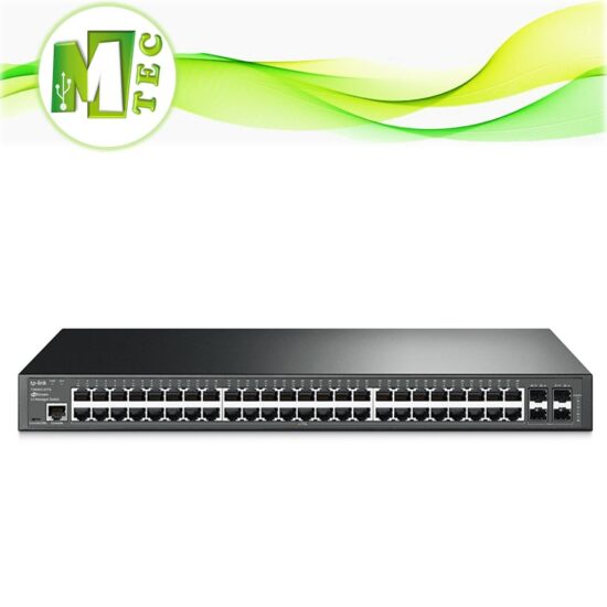 TP-LINK T2600G-52TS JETSTREAM SWITCH 48 PUERTOS ADMINISTRABLE CAPA 2 + 4 SFP