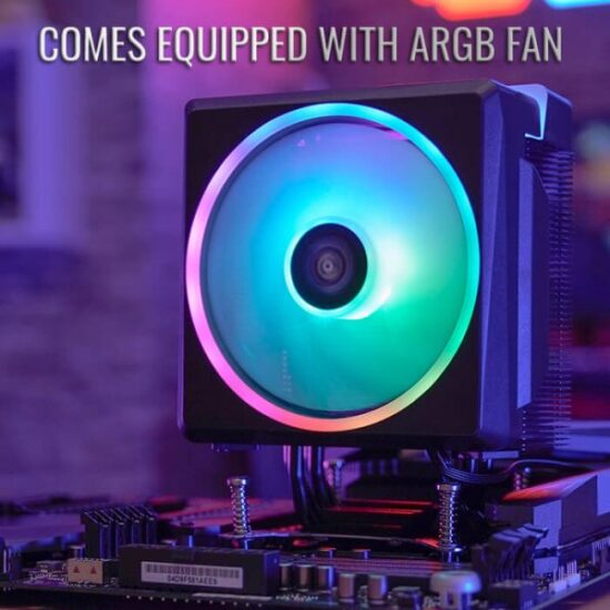 Aerocool Cylon 4f Argb Cooler Cpu 120mm Negro - Imagen 6