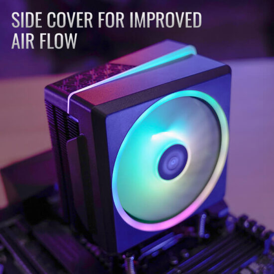 Aerocool Cylon 4f Argb Cooler Cpu 120mm Negro - Imagen 8