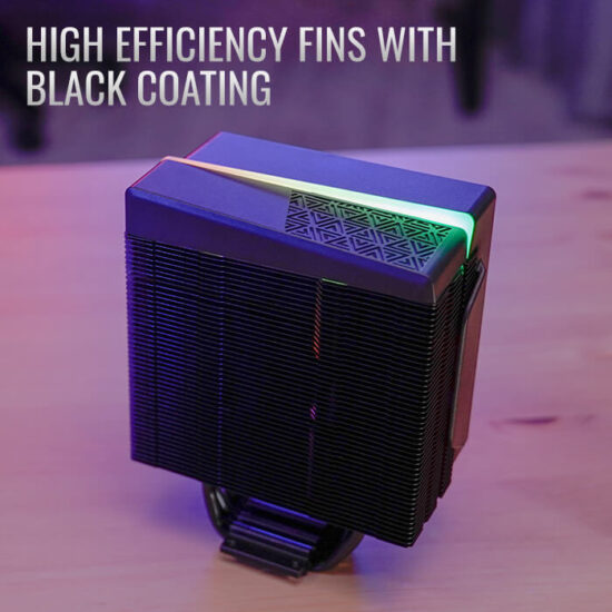 Aerocool Cylon 4f Argb Cooler Cpu 120mm Negro - Imagen 2