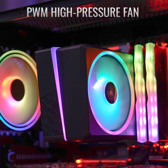 Aerocool Cylon 4f Argb Cooler Cpu 120mm Negro - Imagen 3