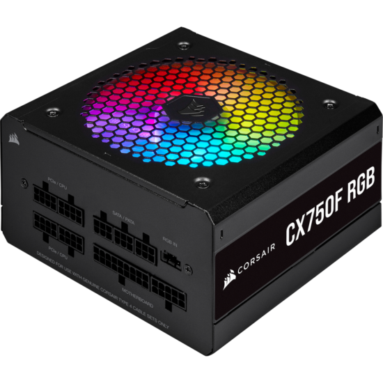 Corsair Cx750f Rgb 750w 80 Plus Bronze Modular - Imagen 6