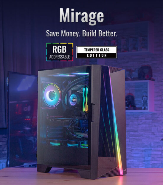 Aerocool Mirage Argb Vidrio Templado Usb 3.0 Case 1 Fan Incluido - Image 2