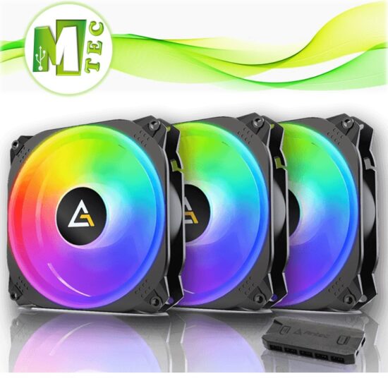 Antec Prizm X 120 Argb 3 Fans + Controlador
