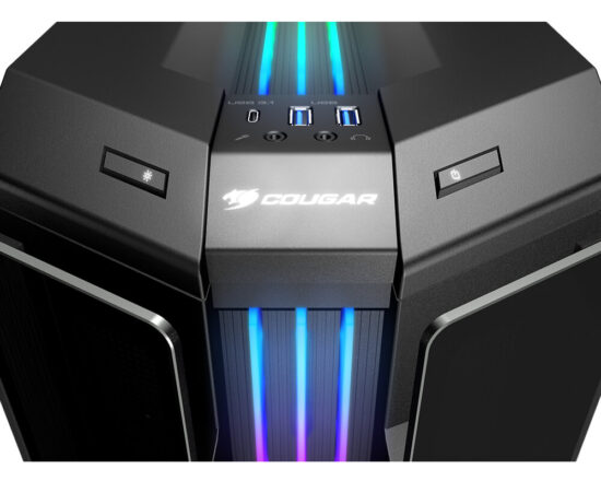 Cougar Gemini T Pro Case Gamer ARGB Glass MidTower - Image 4