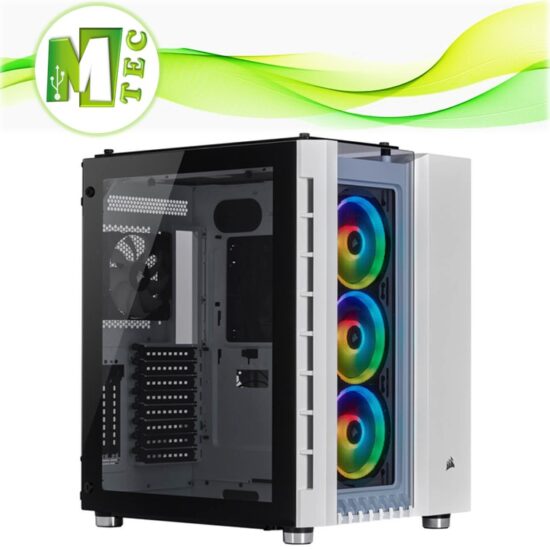 Corsair 680x Crystal Series Rgb High Airflow Vidrio Templado Atx Blanco