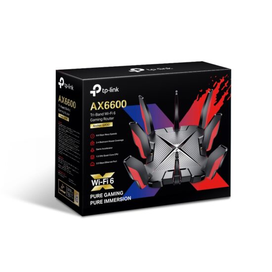 Tp-link Archer GX90 Router Wi-Fi 6 Tri-Banda AX6600 para Juegos - Image 4