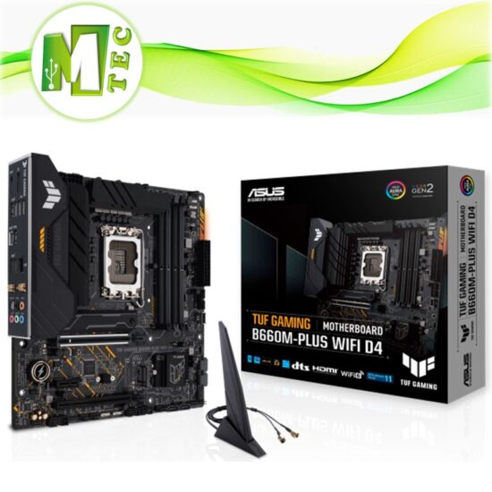Asus Tuf Gaming B660M D4 Plus Wifi Mainboard 12va Generación