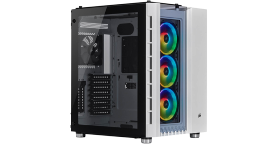 Corsair 680x Crystal Series Rgb High Airflow Vidrio Templado Atx Blanco - Imagen 2