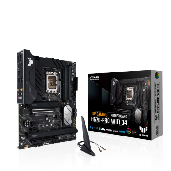 Asus Tuf Gaming H670-Pro Wifi D4 Mainboard Intel 12va Gen - Image 5